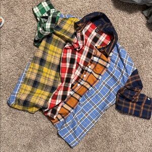 Women’s Casual Plaid Button-Down Shirt
